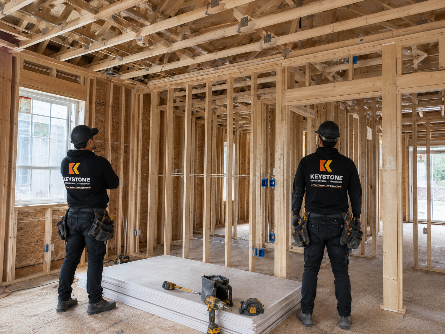 New Build Drywall Installation
