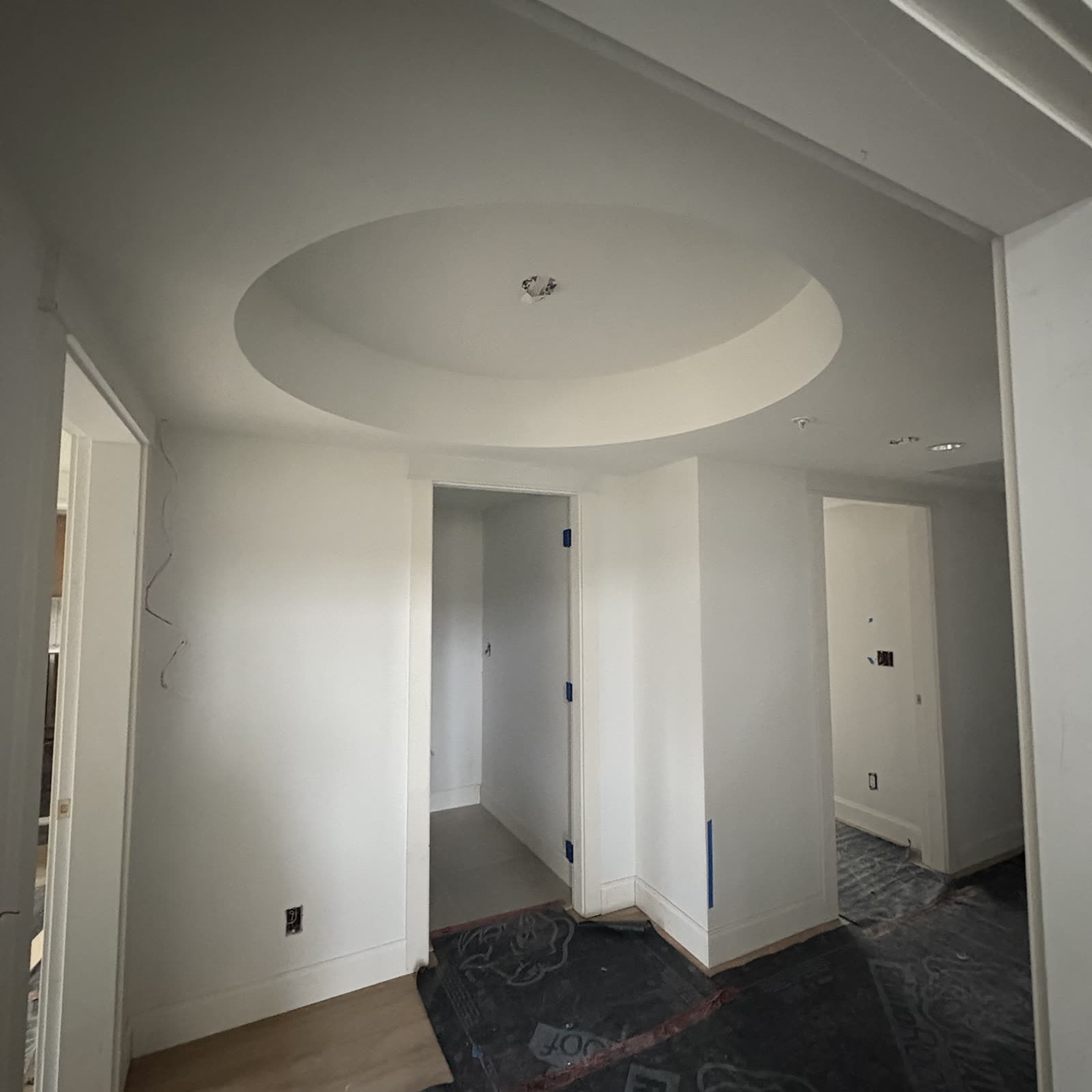 Completed Keystone Drywall interior finishing project