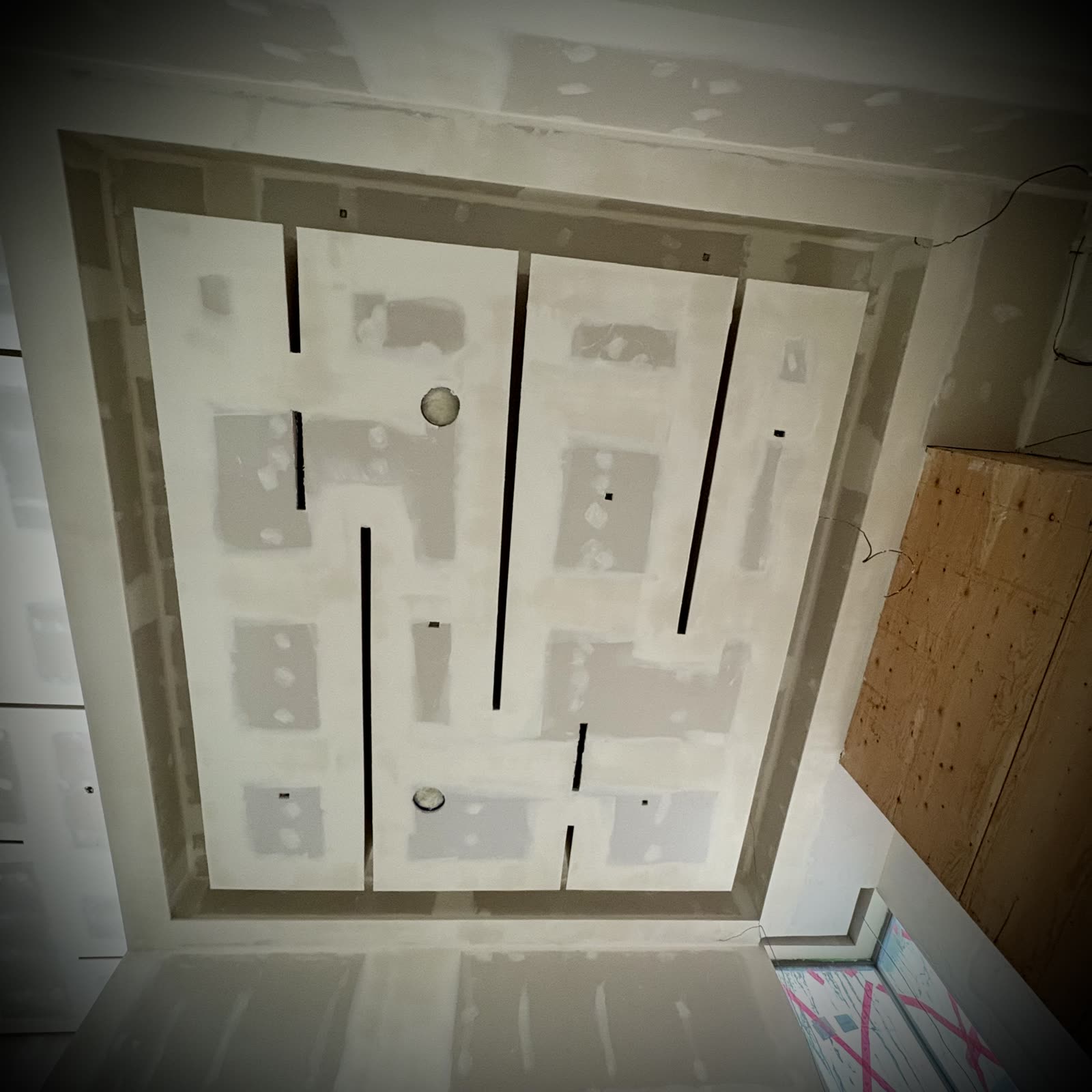 Completed Keystone Drywall interior finishing project