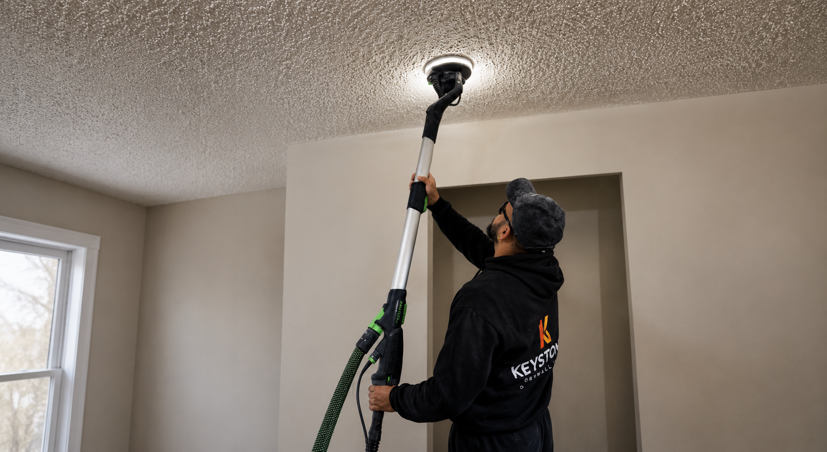 Popcorn Ceiling Removal